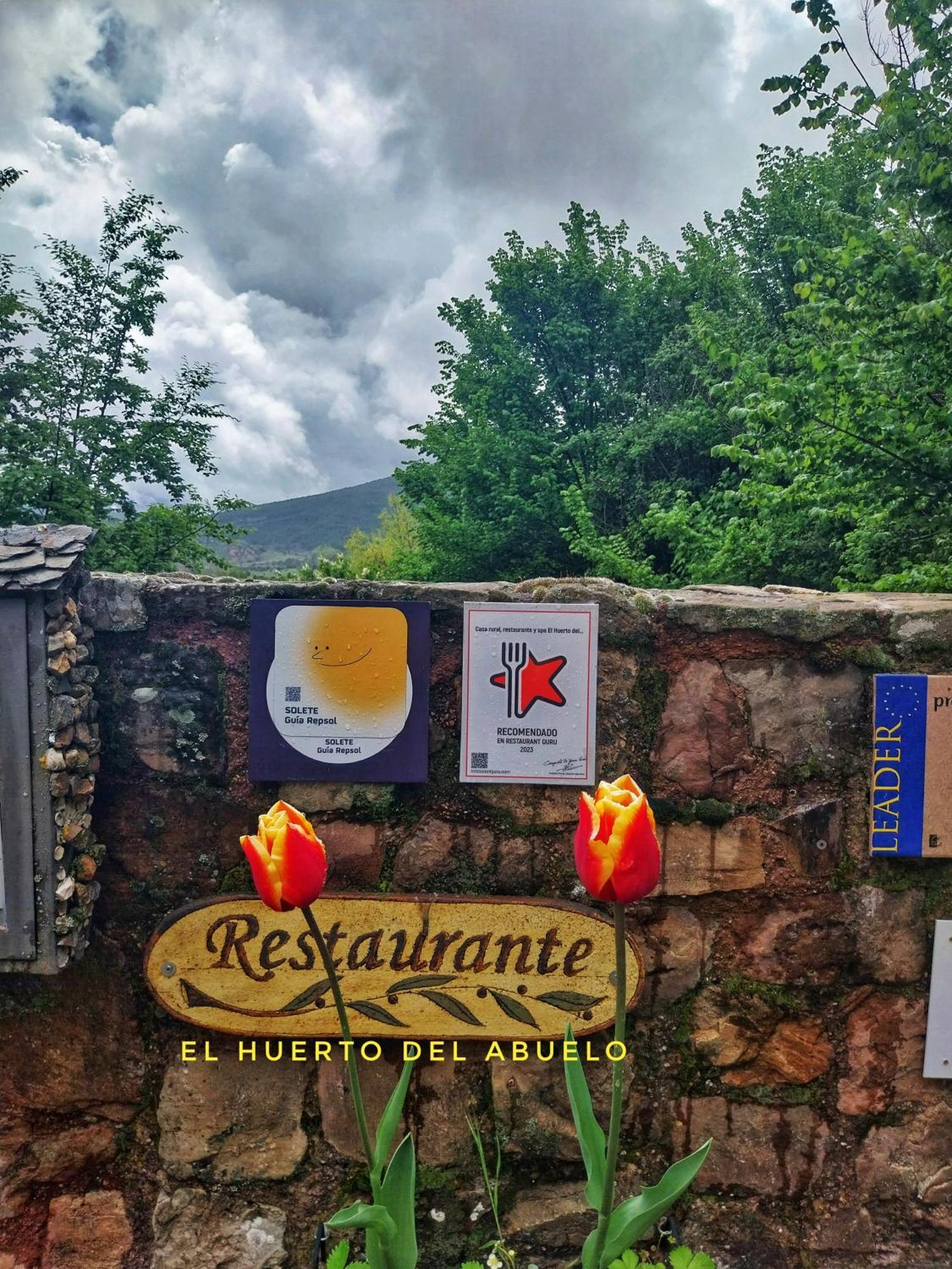 Casa Rural, Spa Y Restaurante El Huerto Del Abuelo Almiruete Eksteriør bilde